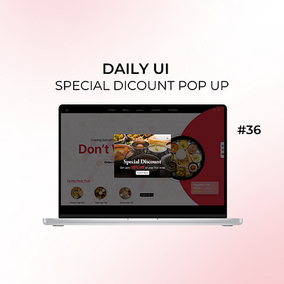 Daily UI Day-36/100:Special Discount Pop up dailyui day 36 design designchallenge designing ui uiuxdesign ux