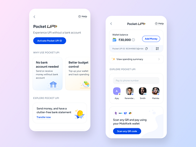 Pocket UPI: Redefining the experience finance ui ux