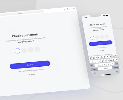 OTP Verification Screen concept design figma login otp password photoshop ui verification webpage website