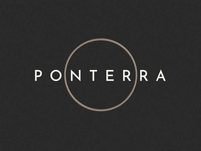 Ponterra brand brand identity branding branding agency climate climate change corporate identity design agency design studio dynamic branding earth eco forest global globe logo design logo motion natural environment planet terra