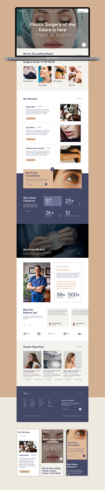 Plastic Surgery figma design professional template responsive design seo optimized template ui design webdesign webdesigners webflow webflow design webflow designer webflow designers webflow site webflow template webflow website website design website template