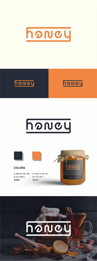 honey ambigram logo design moodboard ambigram flipscript graphic design logo logo inspiration memorable logo moodboard