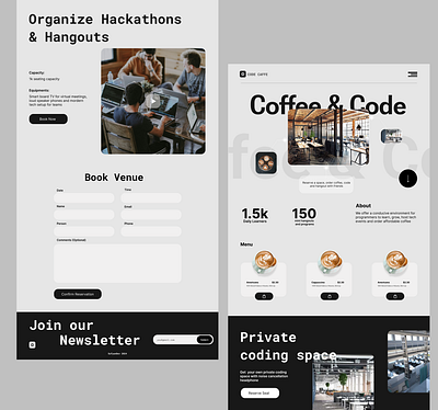 code cafe design typography ui ux