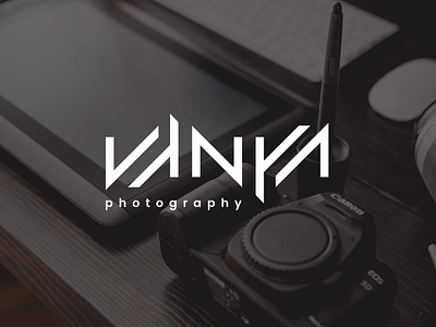 VANYA ambigram logo photography ambigram logo flipscript graphic design logo logo inspiration memorable logo photography