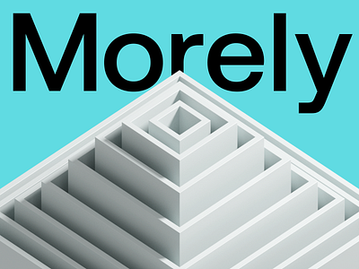 Morely 3d agency brand identity design studi finance home logo design real estate visual language