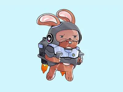 PancakeSwap: Character animation blockchain branding character crypto cryptocurrency defi design finance fintech graphic design illustration illustrator marat motion graphics rabbit renua stake swap wallet