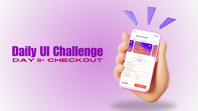 DailyUI Challenge#2: Checkout page dailyui design illustration mobile ui