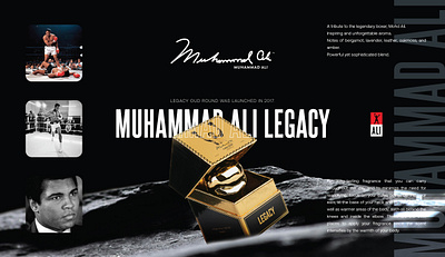 Muhammad Ali | Packaging design for Perfume app art branding design graphic design packaging ui ux