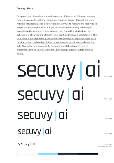 Secuvy.ai - Logo design and branding branding graphic design ui