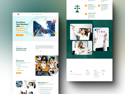 SaaS Website - Briskonsive Partners design saas salesforce ui webflow website