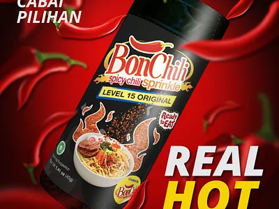 Bonchili pedasnya asli asli bubukcabai cabai cabe chili pedas realhot