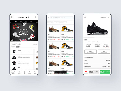 Sneakerlah App UI/UX app app design app ui app ui design application checkout ui dashboard design ecommerce ecommerce app ecommerce application listing ui shoes app sneaker app sneaker listing ui sneaker order app ui ui ui design ui designer ux