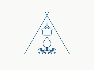 Camp Cooking camping cooking fire firepit nature