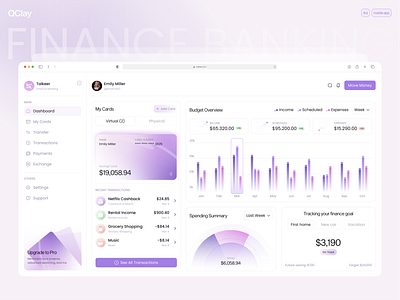 Dashboard Design analytics b2b bank banking clean crypto dashboard dashboard dashboard design data visual finance fintech interface management minimalist platform product design saas uiux wallet web3