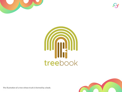 Tree Book Logo academy book brand design brand designer education library logo design logo designer logo for sale logo idea logo inspiration logomark logotype oak plant school tree trunk wood zzoe iggi
