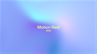 Motion Reel 2024 2d 3d advertising advertising3d after effects animation branding cgi cinema4d commercial graphic design logo motion motion design motion graphics ui web animation webdesign