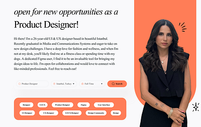 Open for new opportunities as a Product Designer! app designer for home job jobsearch looking mobile newopportunities productdesign productdesigner ui uidesigner ux