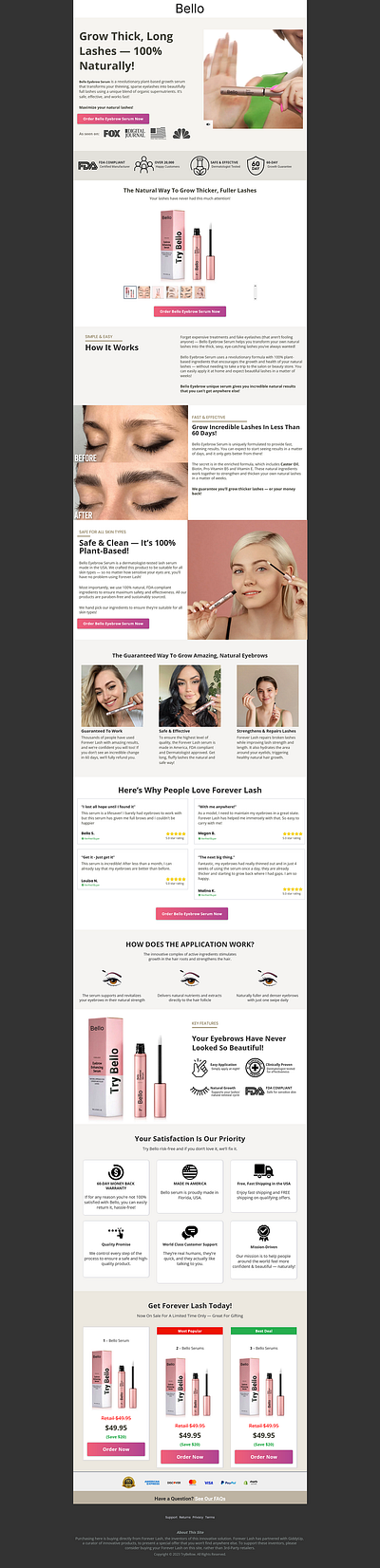 Bello funnel funnelish landing page sales funnel