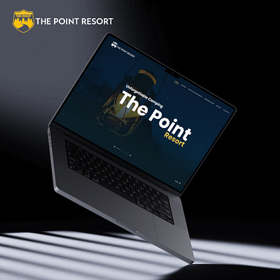 The Point Resort Homepage Design branding graphic design logo ui