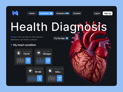 Medical App Development Company | Medical App Design 3d animation blood pressure monitoring branding glucose level monitoring health app ui health dashboard health data visualization health diagnosis health lifestyle app health tech ui healthcare app design heart condition tracker heart monitor app heart rate tracker logo medical app design medical diagnostics ui wellness app