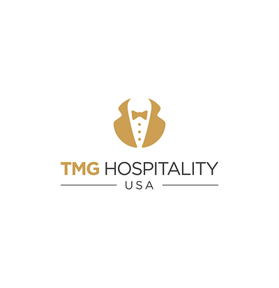 Modern Hospitality Logo Design dynamic flat hospitality hospitality logo hospitality logo design lettermark logo minimal modern symbolic