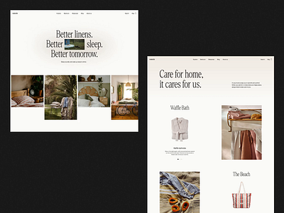 Bedding Goods Ecommerce Website animation bedding design e commerce ecommerce ecommerce website graphic design home goods interface marketing online store ui user experience user interface ux web web design web marketing website website layout