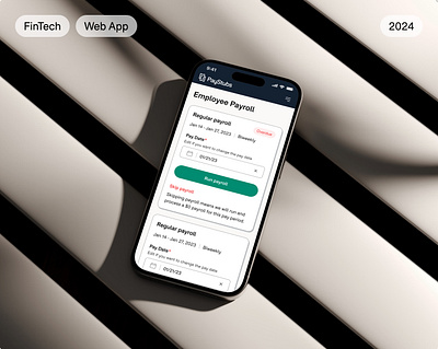 PayStubs - Your Simplified Payroll Solution fintech interaction design interface design paystub product design ui ux ux design web app web app design