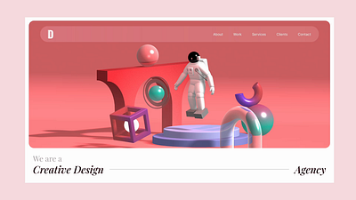 Creative Design Agency 3d agency animation behance branding creative creativedesign design figma minimal motion graphics motiondesign productdesign ui uidesign uiux ux uxresearch web webdesign