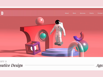 Creative Design Agency 3d agency animation behance branding creative creativedesign design figma minimal motion graphics motiondesign productdesign ui uidesign uiux ux uxresearch web webdesign