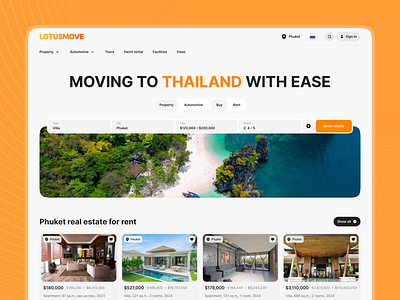 LotusMove | Concierge Service in Thailand app application branding cars catalog catalogue design graphic design illustration interface logo motorbike relocation thailand ui ux uxui uxui design web wep application