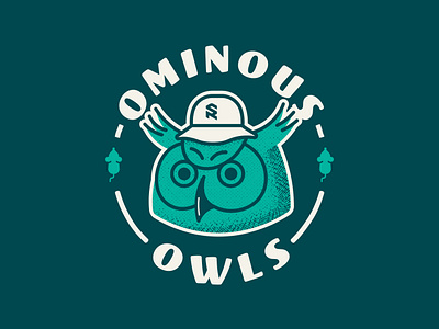 Ominous Owls animal illustration owl