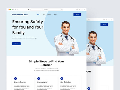 Clinic Web design clinicdesign clinicwebsite creativedesign designinspiration designshowcase designtrends digitaldesign dribbble figmadesign healthcaredesign medicaldesign moderndesign responsivedesign uidesign uiux userexperience userinterface uxdesign webdesign webui