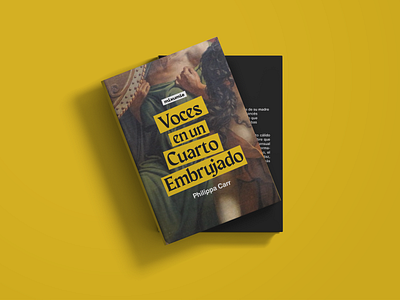 Book Cover Re-Design - Voces en un Cuarto Embrujado book book cover editorial editorial design graphic design redesign