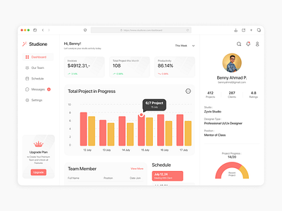 Ui Ux Design Dashboard - Studione dashboard ui ui dashboard ui design ui designer ui ux ui ux dashboard ui ux design ui ux designer ux ux dashboard ux design ux designer