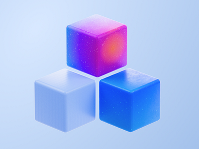 ☁️ Daily ☁️ 3d abstract c4d colorful daily icons illustration primitive redshift shapes trend