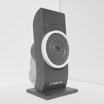 3D Speakers 3d 3d art 3d modeling 3d speakers 3d texturing old speakers speakers