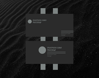 Business Card Mockup branding business card design figma graphic design mockup mockup design