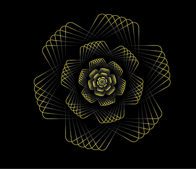 Quick flower design graphic design