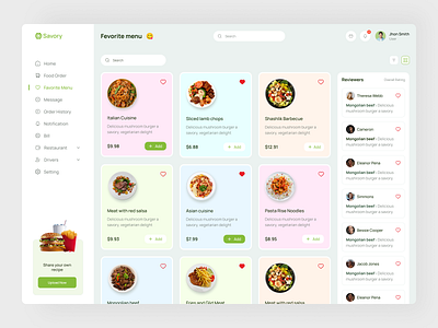 Dashboard Design Fevorite Menu Page clean deshbard dashboard dashboard design dashboard favorite dashboard food dashboard ui design ecommerce dashboard favorite menu food dashboard food dashboard design food menu dashboard modern dashboard restaurant dashboard saas saas dashboard ui dashboard ui design web design