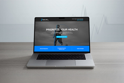 Blue Sky Provention Center Landing Page animation blue sky branding design graphic design health landing page marketing meta motion graphics search ui ux web design