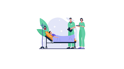 Doctors And Patient 2D Animation 2d animation clinic doctor doctor consultation flat health health checkup hospital illustration man medical consultation medicine motion patient patient examination treatment woman