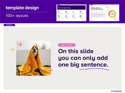 Template Design - Extension (100+ layouts) branding design google slides graphic design pitch deck powerpoint presentation design slide design slides template template desing