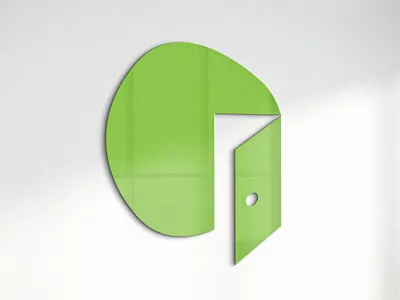 StoneDoor Mark branding design door identity illustration logo signage stone symbol vector