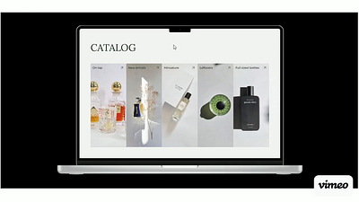 Catalog section adaptive design animation build website business website create website design figma landing page online store store ui user interface ux visual identity web design website