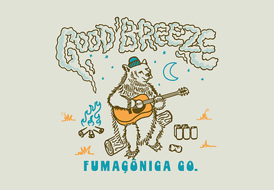 FUMAÇÔNICA // T-shirt 4/5 apparel badge branding design graphic design illustration lettering logo t shirt