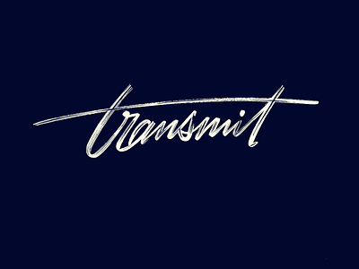 transmit braning calligraphy custom flow goodtype intresting lettering logo logomaker packaging script signature texture transmit type unique vibe