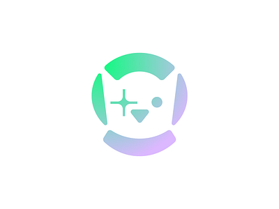 Astro cat ai astro blockchain brand branding cat crypto design elegant graphic design illustration logo logo design logo designer logodesigner logotype modern nft saas web3