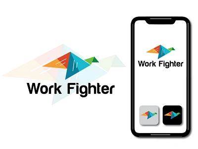 Work Fighter Online Markert place 01300040286 3d branding design flat graphic design illustration logo motion graphics ui ux vector