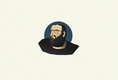 Kind of Portrait: John Moreland illustration vector