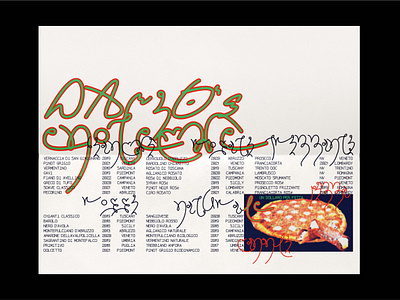 Dario's Enoteche branding layout menu nyc typography